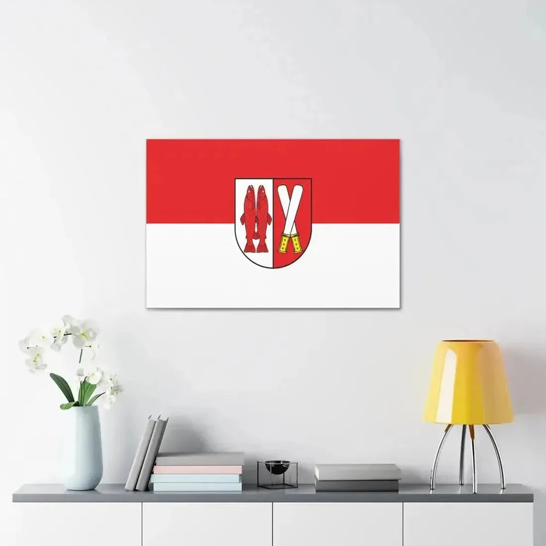 Flag of Harz Germany - Canvas Wall Art - The Sticker Space