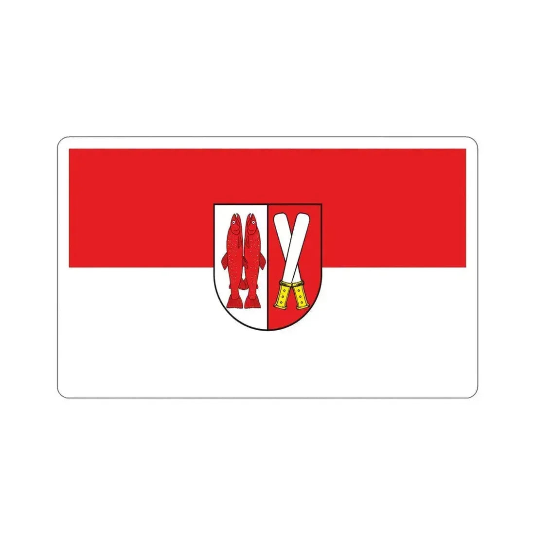 Flag of Harz Germany STICKER Vinyl Die-Cut Decal 5 Inch - The Sticker Space