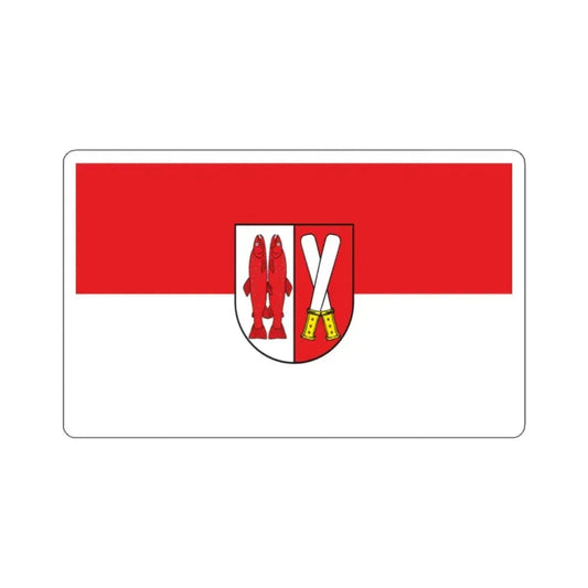 Flag of Harz Germany - STICKER Vinyl Kiss-Cut Decal 2 Inch White - The Sticker Space