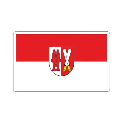 Flag of Harz Germany - STICKER Vinyl Kiss-Cut Decal 6 Inch White - The Sticker Space