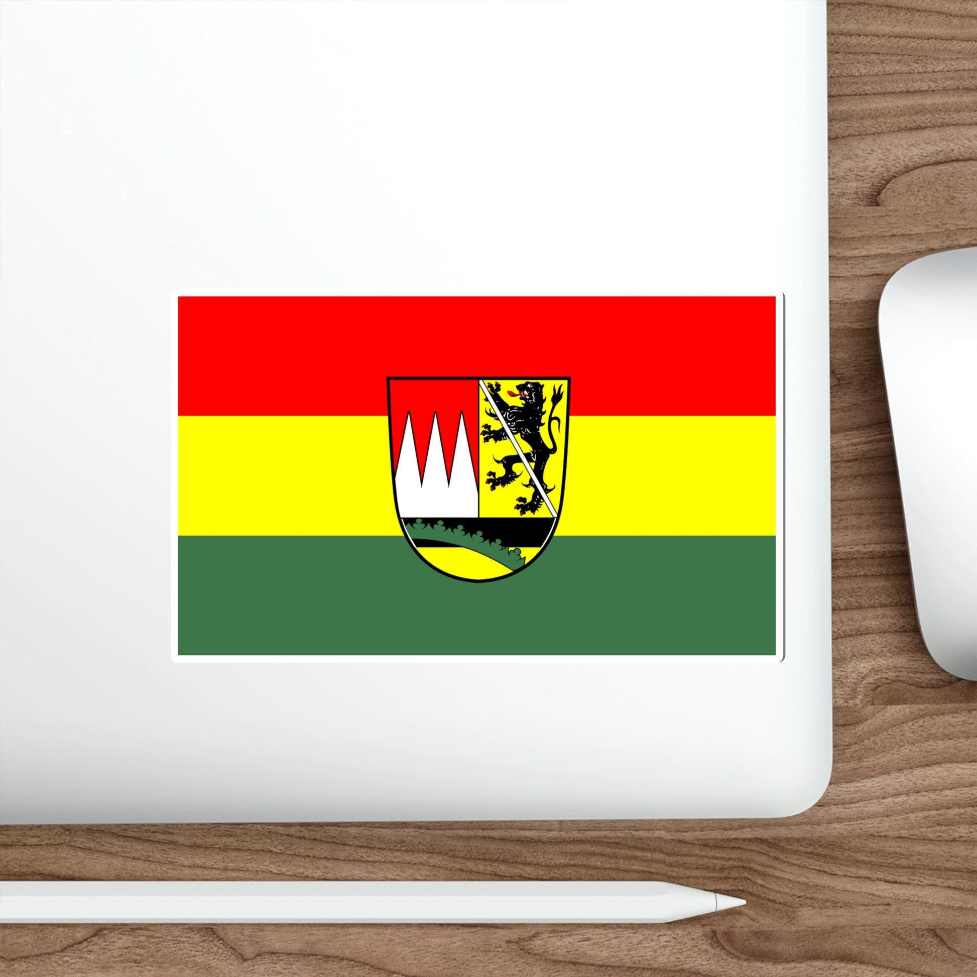 Flag of Haßberge Germany STICKER Vinyl Die-Cut Decal-The Sticker Space