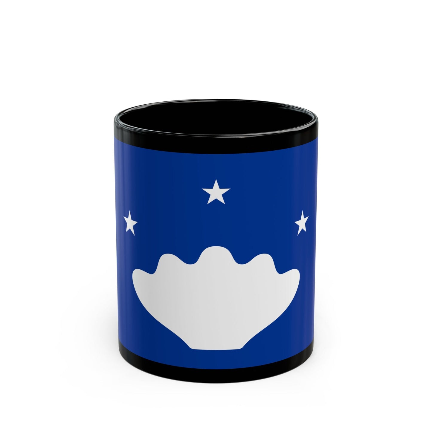 Flag of Hatohobei Palau - Black Coffee Mug-11oz-The Sticker Space