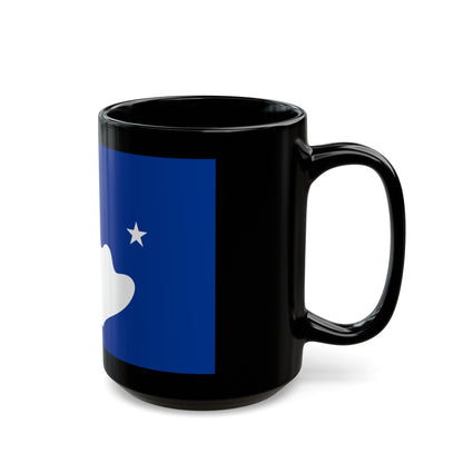 Flag of Hatohobei Palau - Black Coffee Mug-The Sticker Space