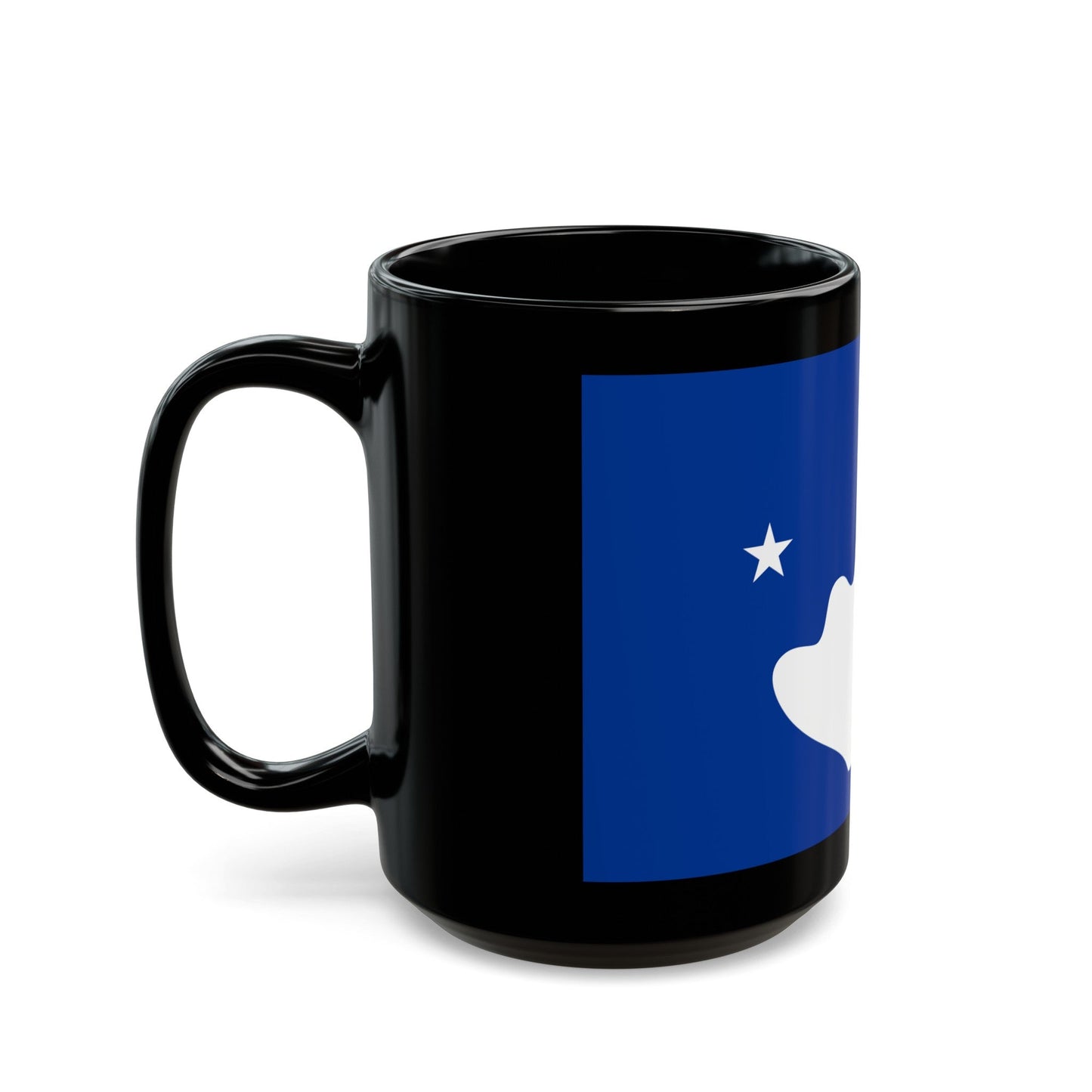 Flag of Hatohobei Palau - Black Coffee Mug-The Sticker Space