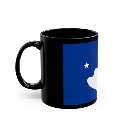 Flag of Hatohobei Palau - Black Coffee Mug-The Sticker Space