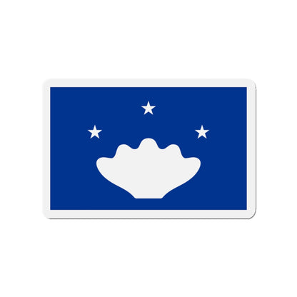 Flag of Hatohobei Palau - Die-Cut Magnet-3" x 3"-The Sticker Space