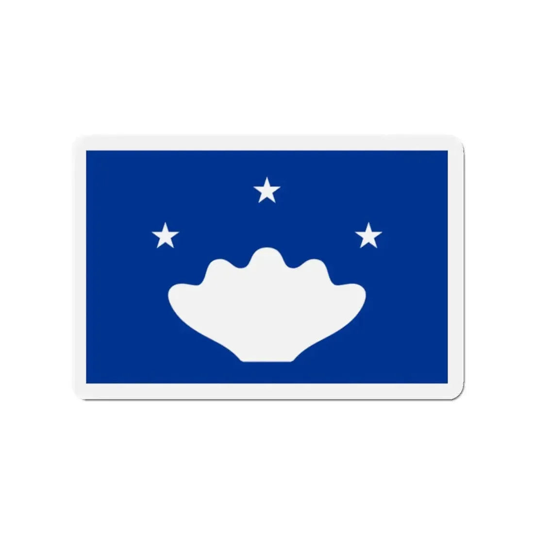Flag of Hatohobei Palau - Refrigerator Magnet 2 Inch - The Sticker Space