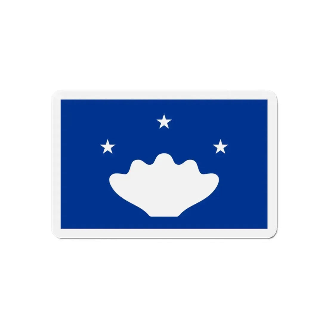Flag of Hatohobei Palau - Refrigerator Magnet 6 Inch - The Sticker Space