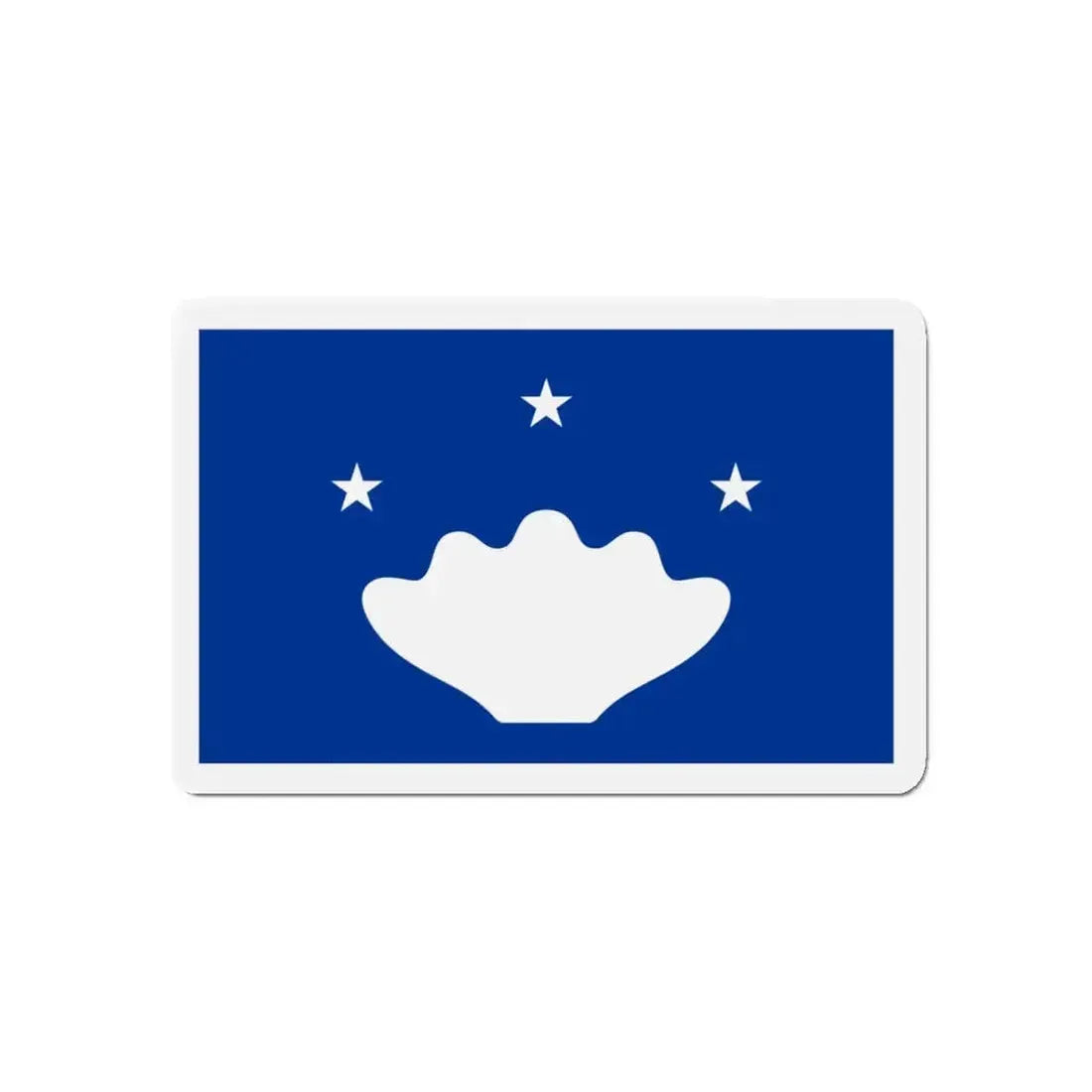 Flag of Hatohobei Palau - Refrigerator Magnet - The Sticker Space