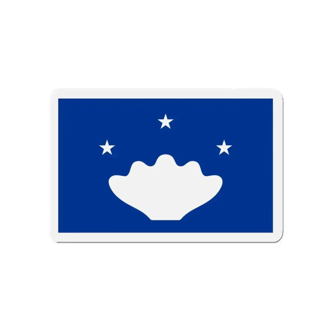 Flag of Hatohobei Palau - Refrigerator Magnet - The Sticker Space