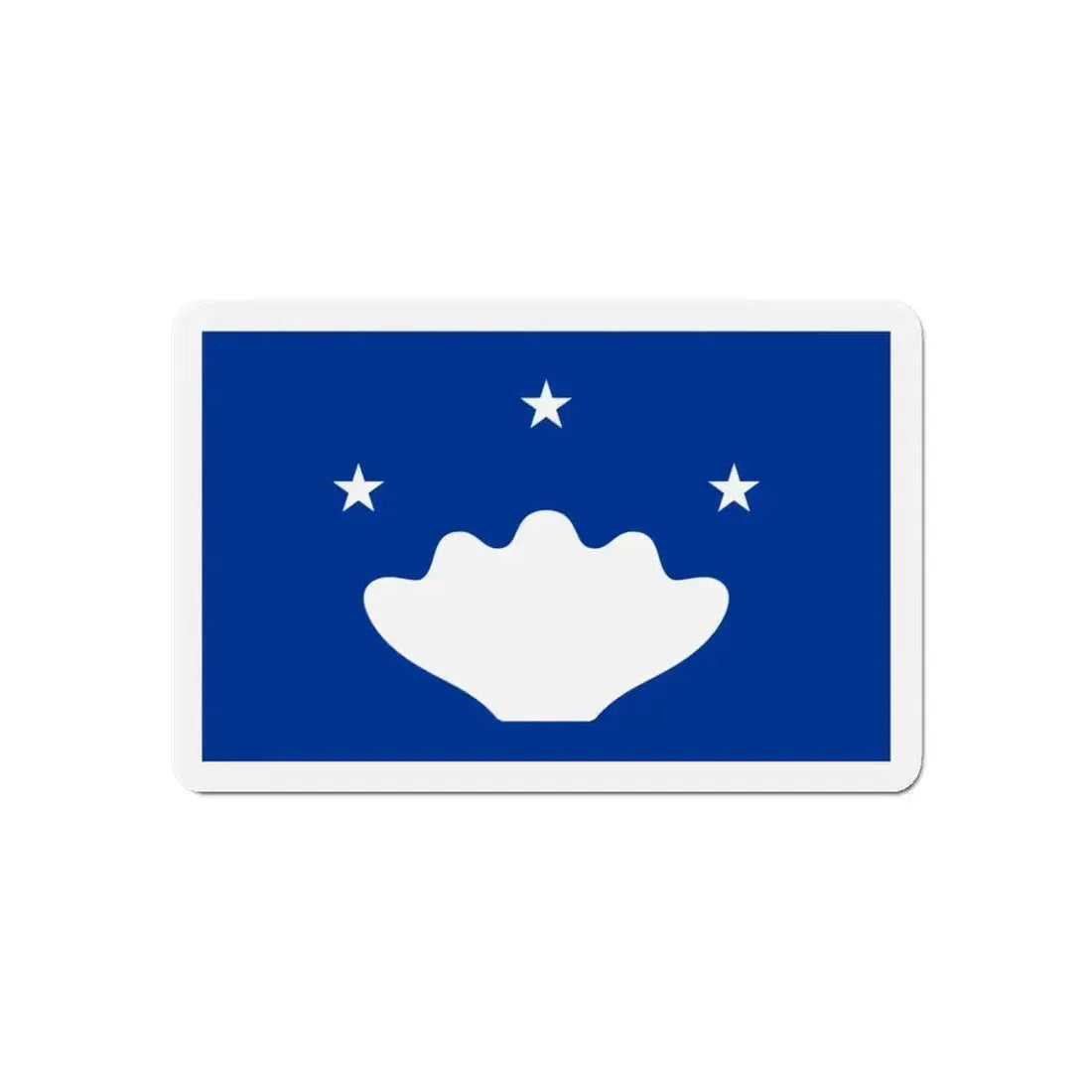Flag of Hatohobei Palau - Refrigerator Magnet - The Sticker Space