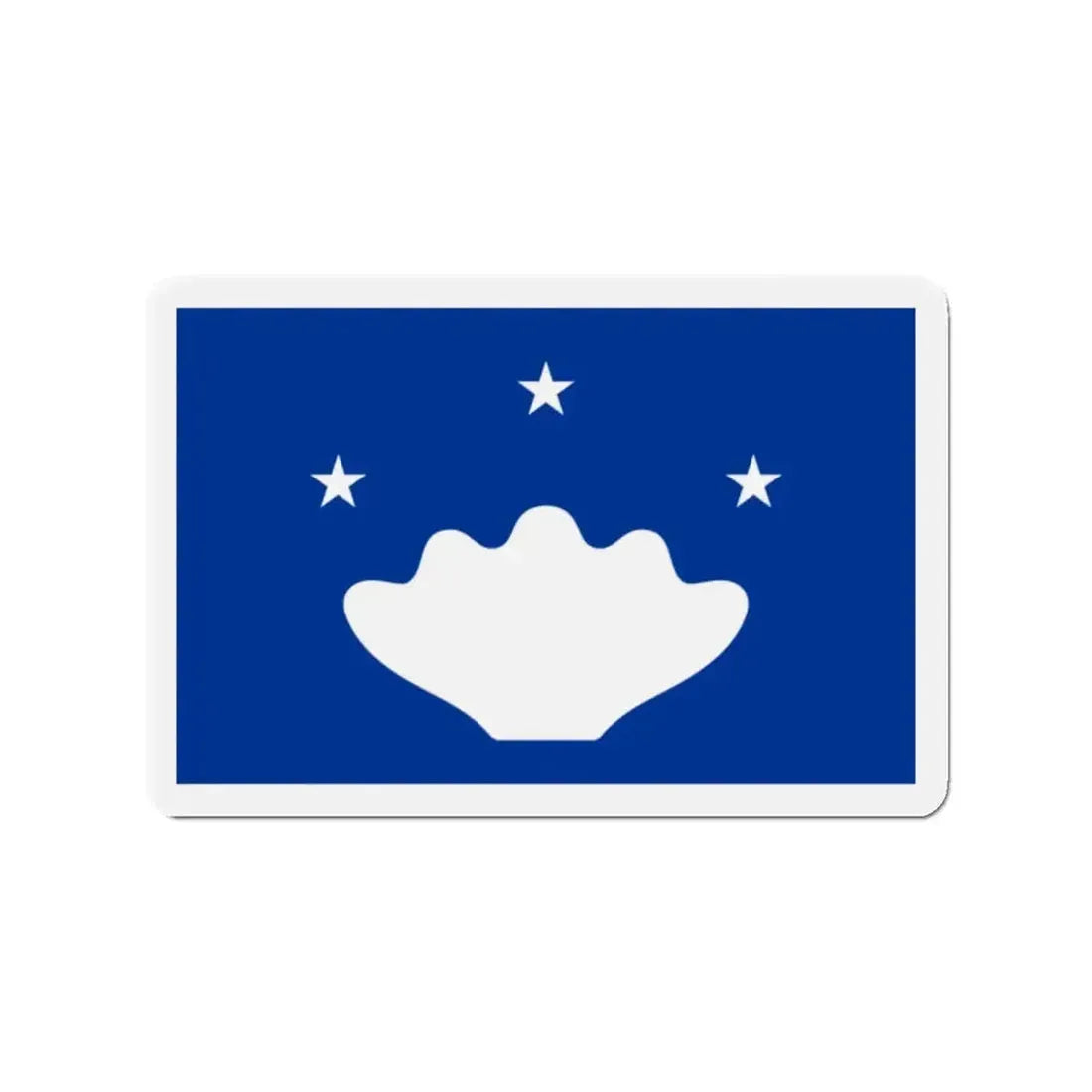 Flag of Hatohobei Palau - Refrigerator Magnet - The Sticker Space