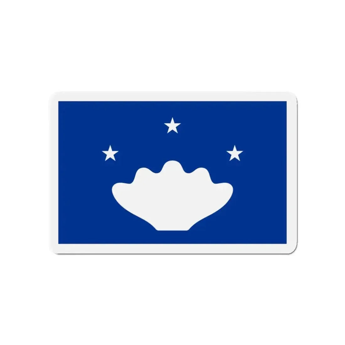 Flag of Hatohobei Palau - Refrigerator Magnet - The Sticker Space