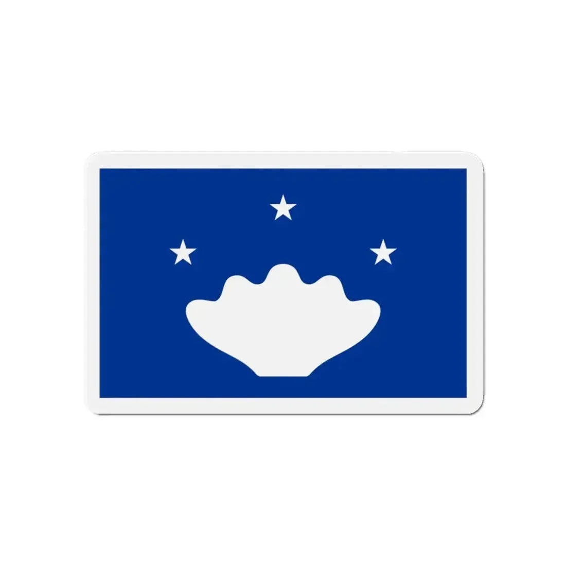 Flag of Hatohobei Palau - Refrigerator Magnet - The Sticker Space