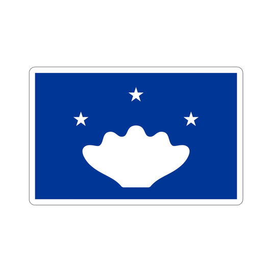 Flag of Hatohobei Palau STICKER Vinyl Die-Cut Decal-6 Inch-The Sticker Space