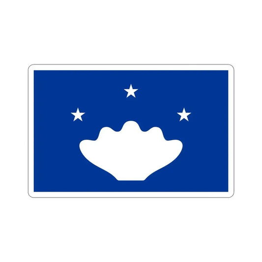 Flag of Hatohobei Palau STICKER Vinyl Die-Cut Decal 6 Inch - The Sticker Space