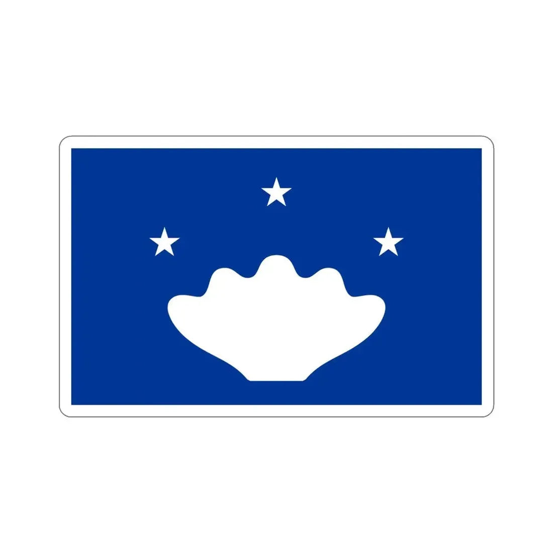 Flag of Hatohobei Palau STICKER Vinyl Die-Cut Decal - The Sticker Space