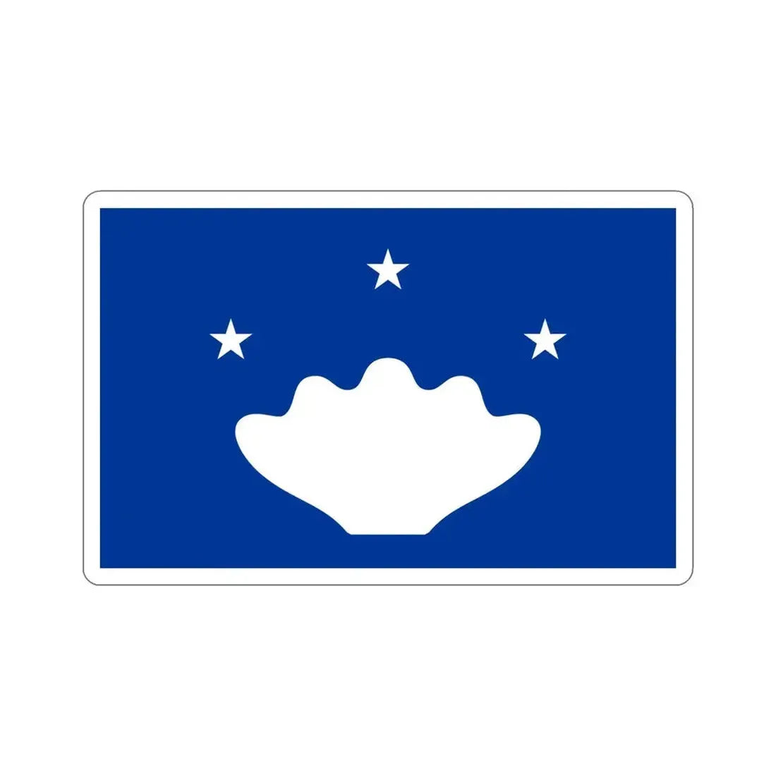 Flag of Hatohobei Palau STICKER Vinyl Die-Cut Decal - The Sticker Space