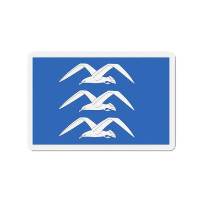 Flag of Haugesund Rogaland Norway - Refrigerator Magnet 2 Inch - The Sticker Space