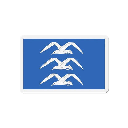 Flag of Haugesund Rogaland Norway - Refrigerator Magnet - The Sticker Space