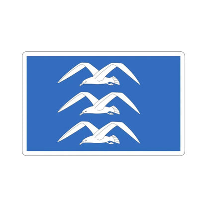 Flag of Haugesund Rogaland Norway STICKER Vinyl Die-Cut Decal 2 Inch - The Sticker Space