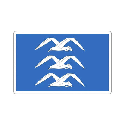 Flag of Haugesund Rogaland Norway STICKER Vinyl Die-Cut Decal 5 Inch - The Sticker Space