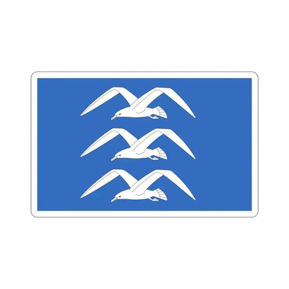 Flag of Haugesund Rogaland Norway STICKER Vinyl Die-Cut Decal 5 Inch - The Sticker Space