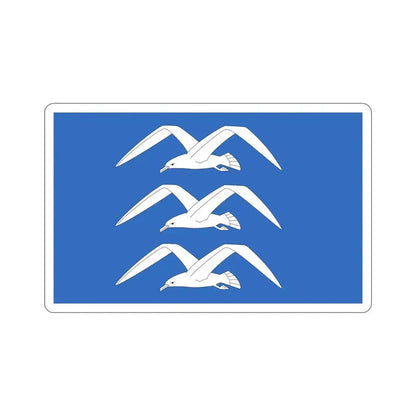 Flag of Haugesund Rogaland Norway STICKER Vinyl Die-Cut Decal - The Sticker Space