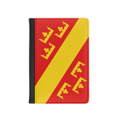 Flag of Haut Rhin France 2 - Passport Holder-3.9" x 5.8"-The Sticker Space