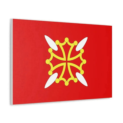 Flag of Haute Garonne France 2 - Canvas Wall Art - The Sticker Space