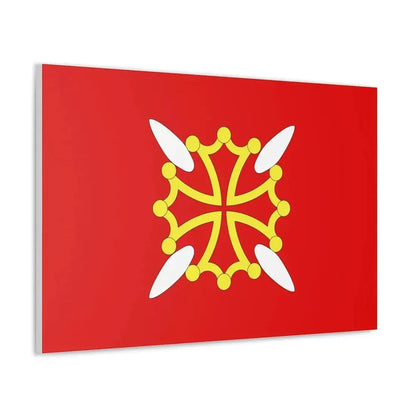 Flag of Haute Garonne France 2 - Canvas Wall Art - The Sticker Space