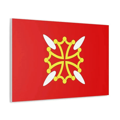 Flag of Haute Garonne France 2 - Canvas Wall Art - The Sticker Space