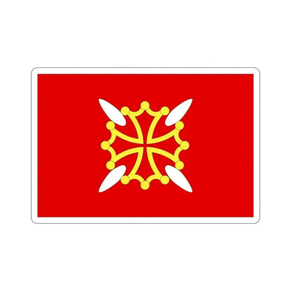 Flag of Haute Garonne France 2 STICKER Vinyl Die-Cut Decal - The Sticker Space