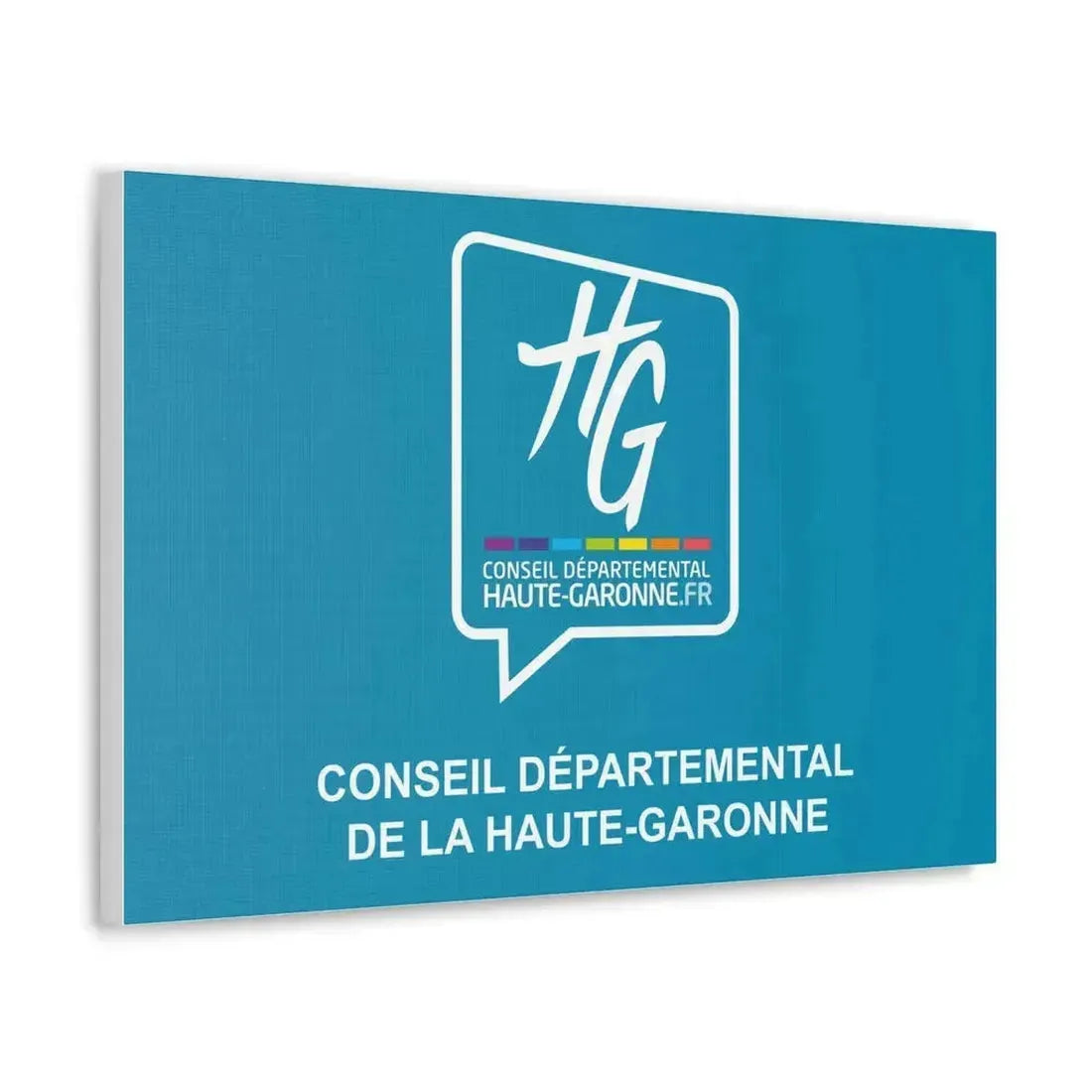 Flag of Haute Garonne France - Canvas Wall Art - The Sticker Space
