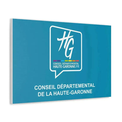 Flag of Haute Garonne France - Canvas Wall Art - The Sticker Space