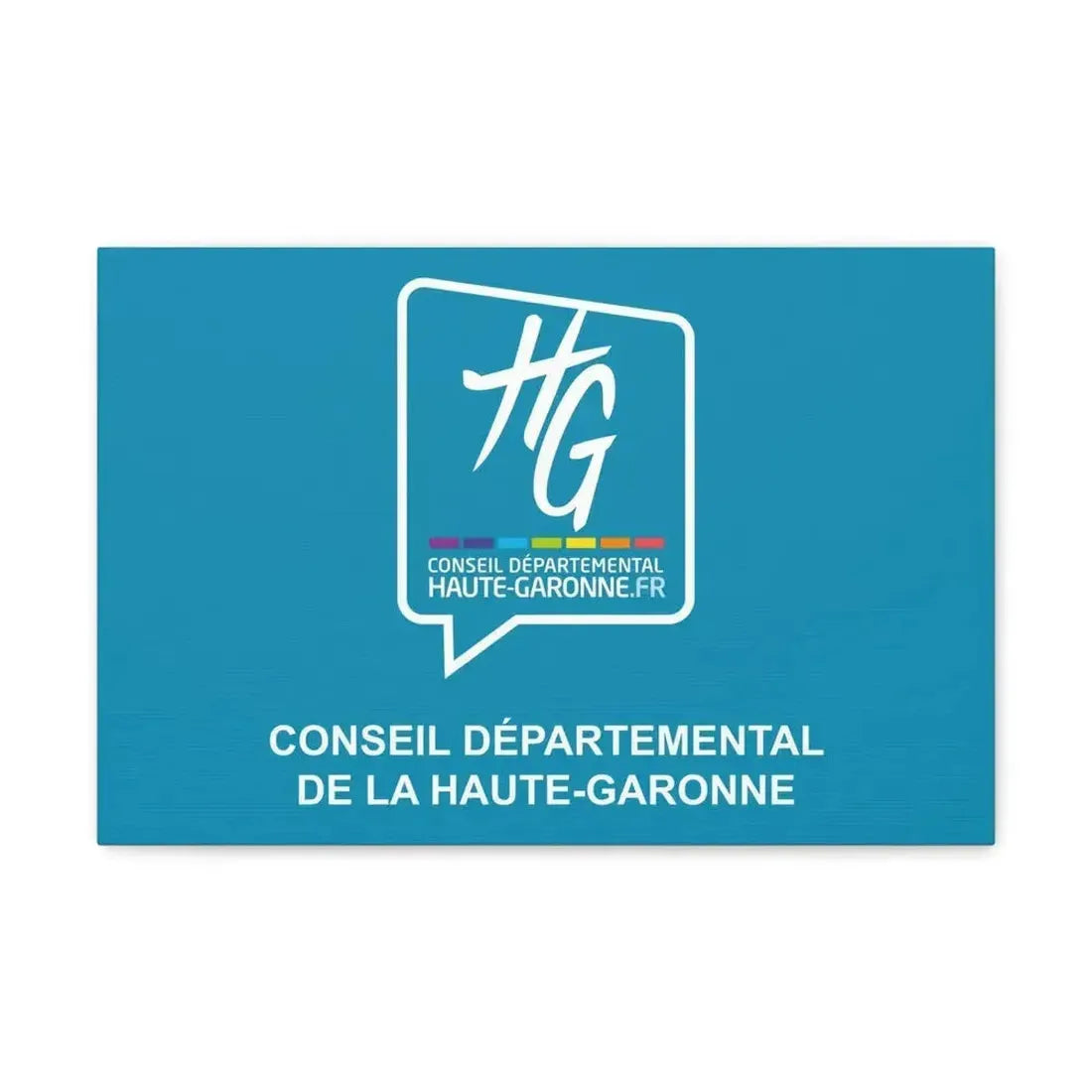 Flag of Haute Garonne France - Canvas Wall Art - The Sticker Space