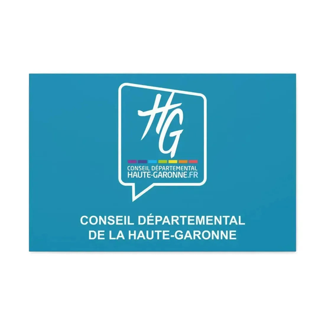 Flag of Haute Garonne France - Canvas Wall Art - The Sticker Space