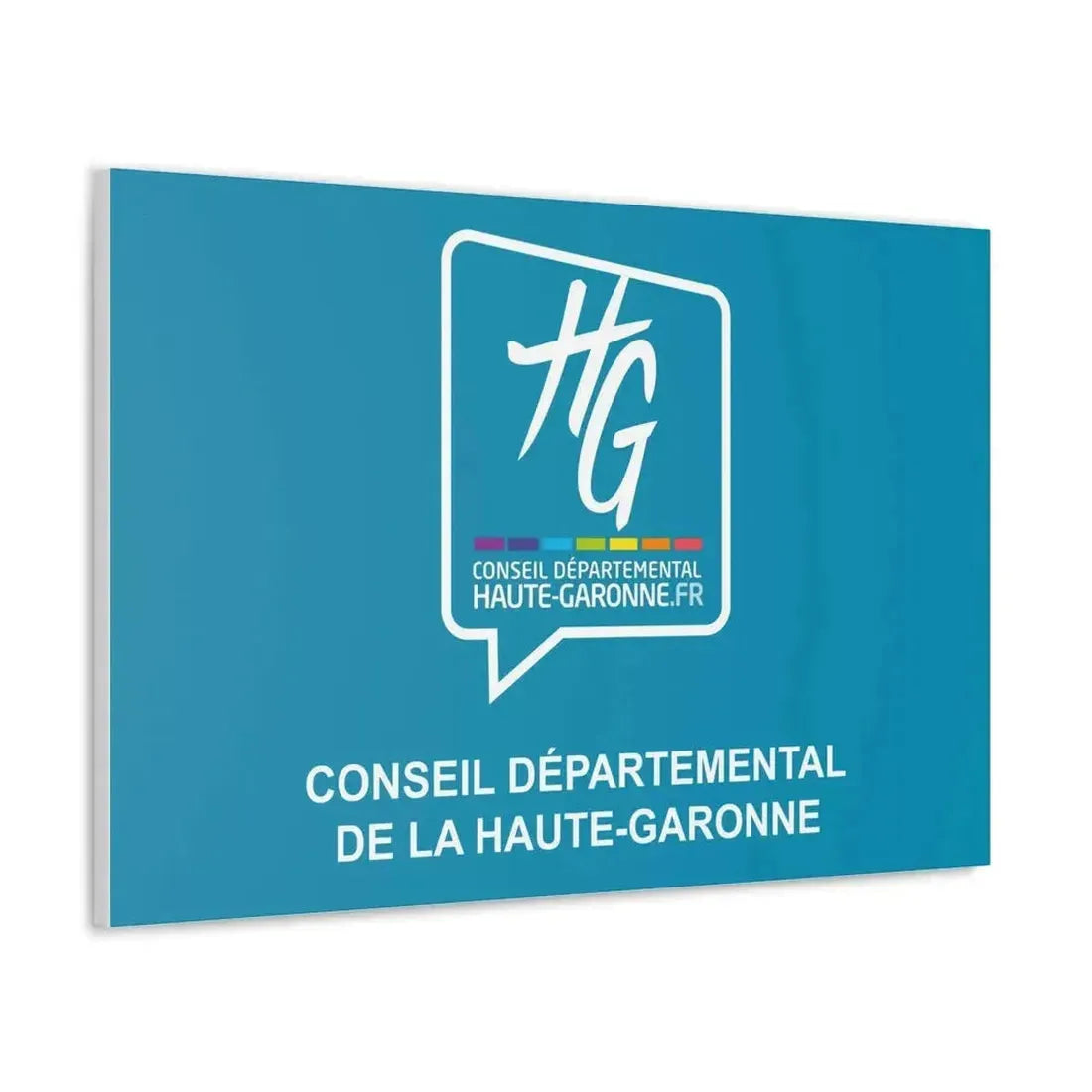 Flag of Haute Garonne France - Canvas Wall Art - The Sticker Space