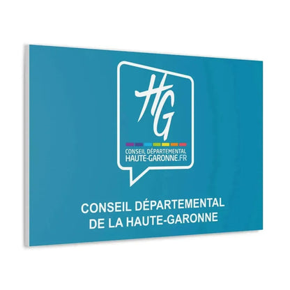 Flag of Haute Garonne France - Canvas Wall Art - The Sticker Space