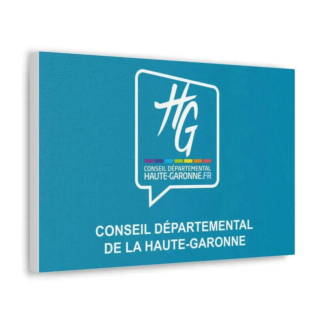 Flag of Haute Garonne France - Canvas Wall Art - The Sticker Space