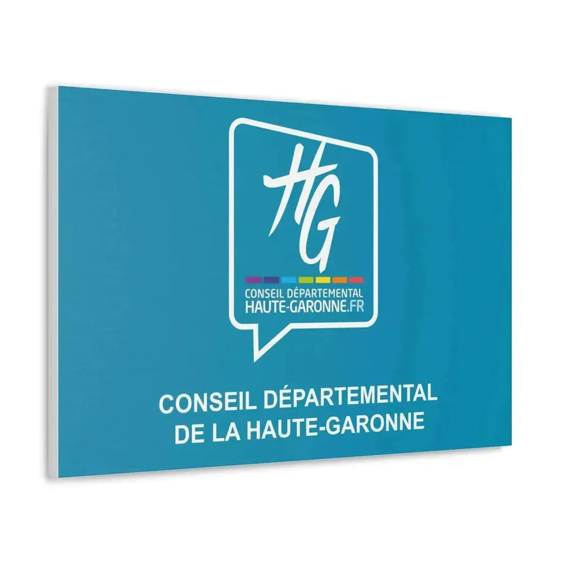 Flag of Haute Garonne France - Canvas Wall Art - The Sticker Space