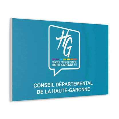 Flag of Haute Garonne France - Canvas Wall Art - The Sticker Space