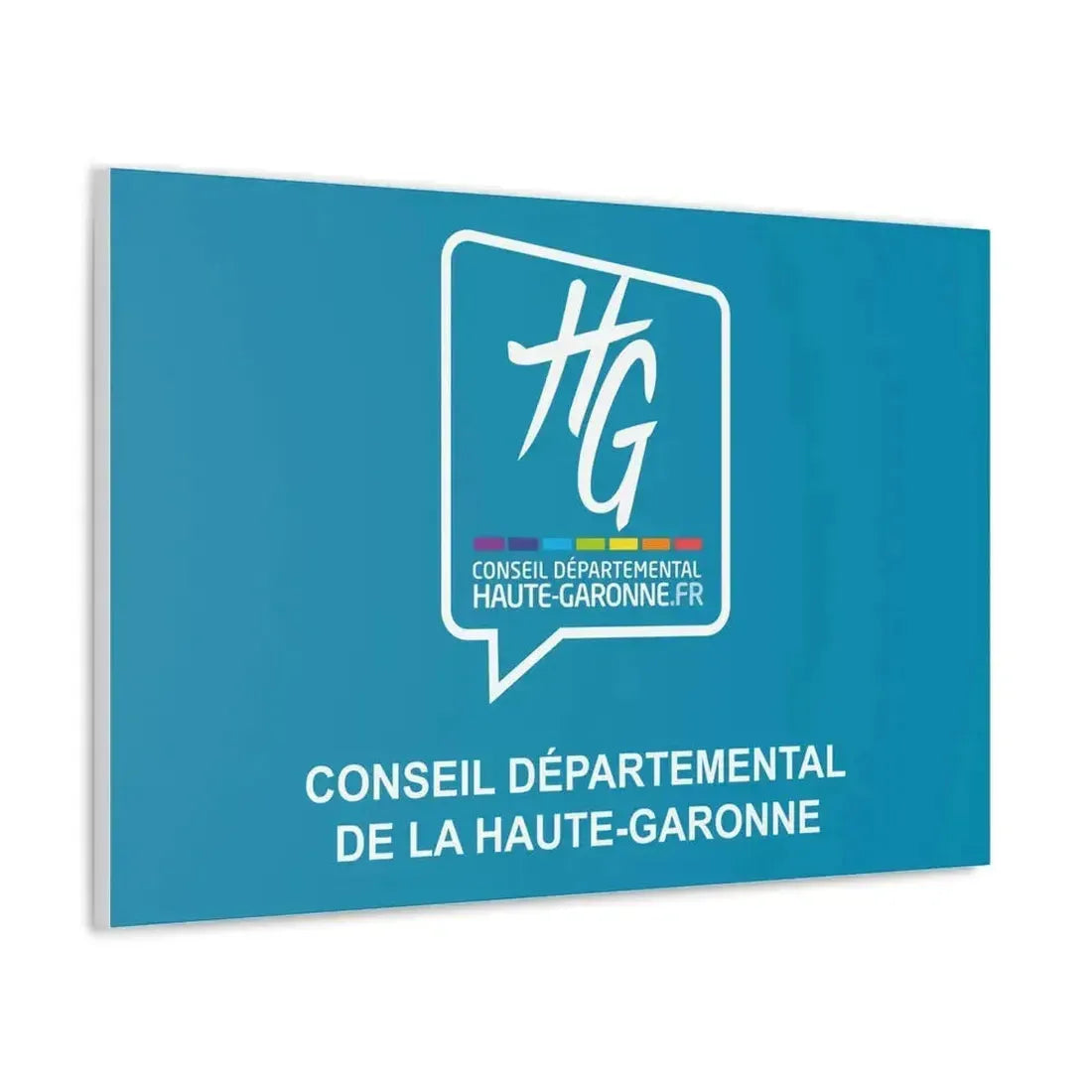 Flag of Haute Garonne France - Canvas Wall Art - The Sticker Space