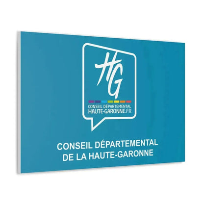 Flag of Haute Garonne France - Canvas Wall Art - The Sticker Space