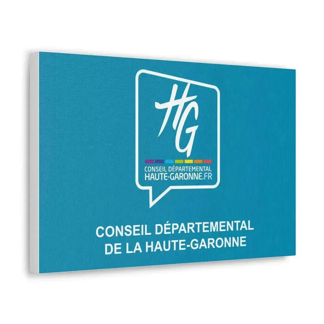 Flag of Haute Garonne France - Canvas Wall Art - The Sticker Space
