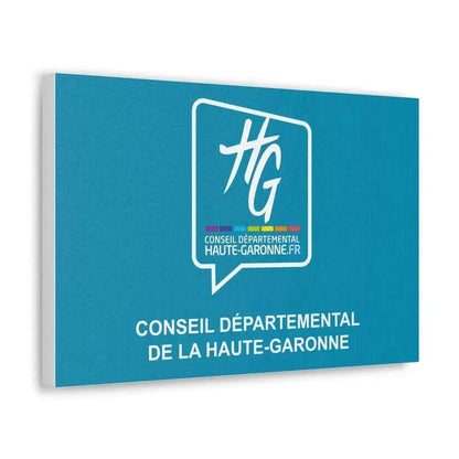 Flag of Haute Garonne France - Canvas Wall Art - The Sticker Space