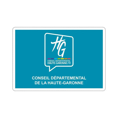 Flag of Haute Garonne France STICKER Vinyl Die-Cut Decal 5 Inch - The Sticker Space