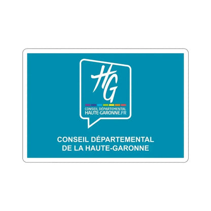 Flag of Haute Garonne France STICKER Vinyl Die-Cut Decal 6 Inch - The Sticker Space