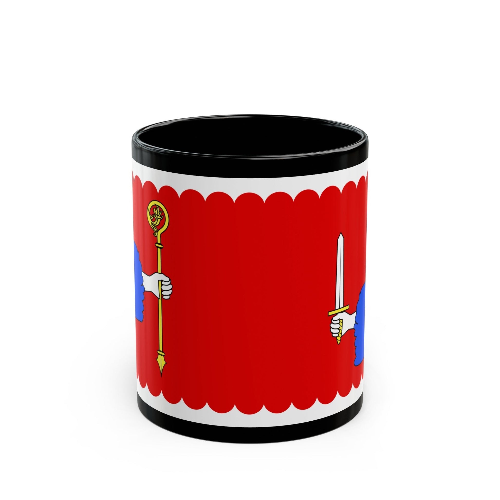 Flag of Haute Loire France - Black Coffee Mug-11oz-The Sticker Space