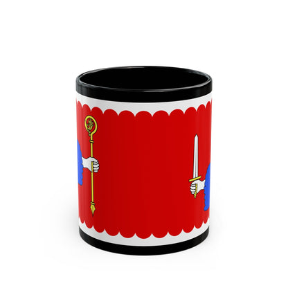 Flag of Haute Loire France - Black Coffee Mug-11oz-The Sticker Space